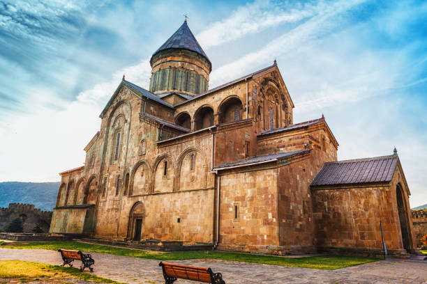istock Svetitskhoveli Orthodox Cathedral in Mtskheta, Georgia 841905784