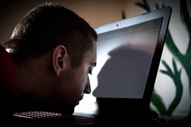istock Laptop in domestic room 841908588