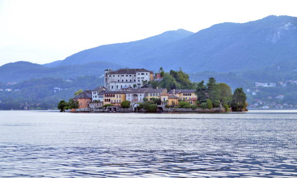 istock view of Lake Orta, Italy 841908844