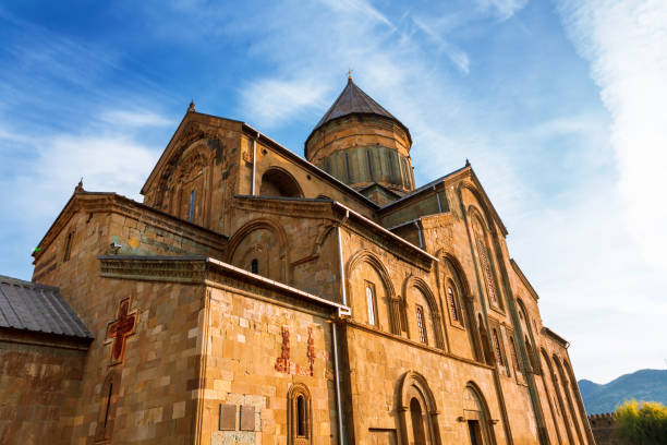 istock Svetitskhoveli Orthodox Cathedral in Mtskheta, Georgia 841909130