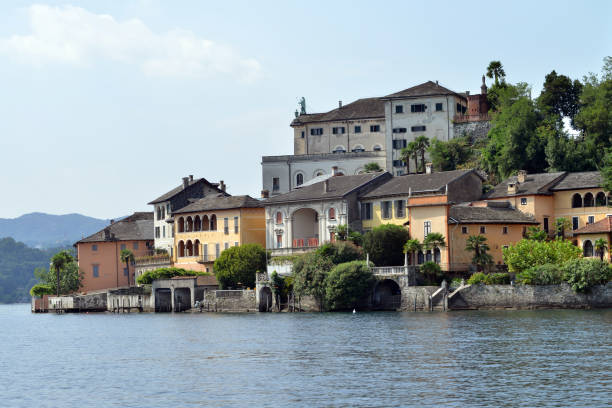 istock view of Lake Orta, Italy 841909724