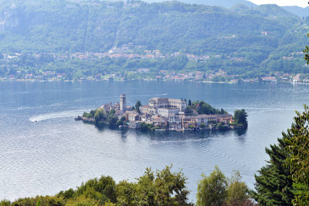 istock view of Lake Orta, Italy 841916454