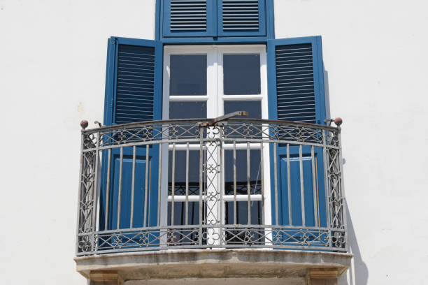 istock Glass door and veranda exterior 841930820