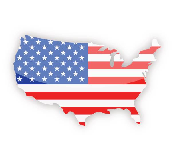istock United States Flag Country Contour Vector Icon 841938086
