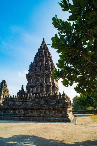 istock Prambanan or Candi Rara Jonggrang is a Hindu temple compound in Java, Indonesia, dedicated to the Trimurti: the Creator (Brahma), the Preserver (Vishnu) and the Destroyer (Shiva) 841944322