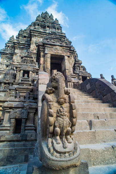 istock Prambanan or Candi Rara Jonggrang is a Hindu temple compound in Java, Indonesia, dedicated to the Trimurti: the Creator (Brahma), the Preserver (Vishnu) and the Destroyer (Shiva) 841947096