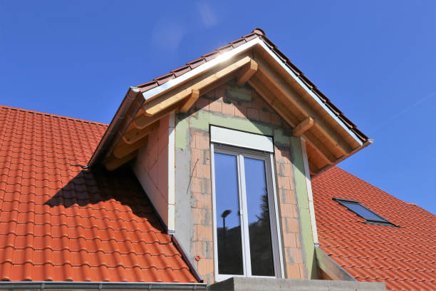 istock Dormers on a new tiled roof 841951460