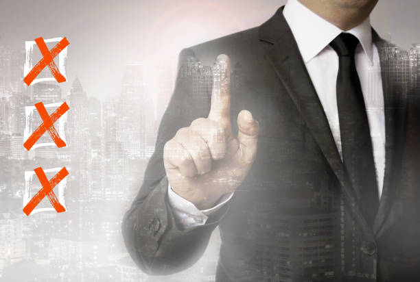 istock Checklist is shown by businessman concept 841961310