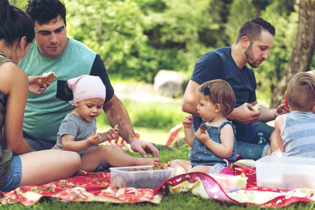 istock Millennial Family having a picnic 841961444