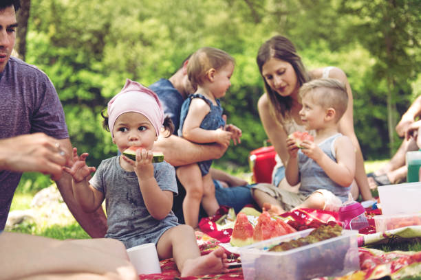 istock Millennial Family having a picnic 841961526