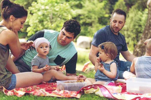 istock Millennial Family having a picnic 841961556