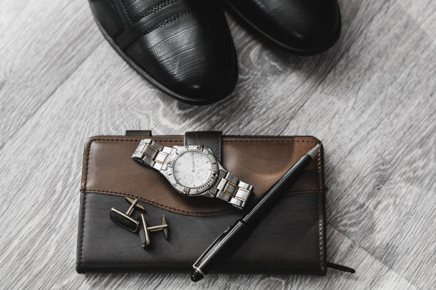 istock Businessman accessories. Man's style. 841971756