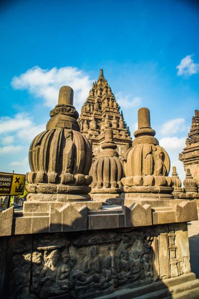 istock Prambanan or Candi Rara Jonggrang is a Hindu temple compound in Java, Indonesia, dedicated to the Trimurti: the Creator (Brahma), the Preserver (Vishnu) and the Destroyer (Shiva) 841978362