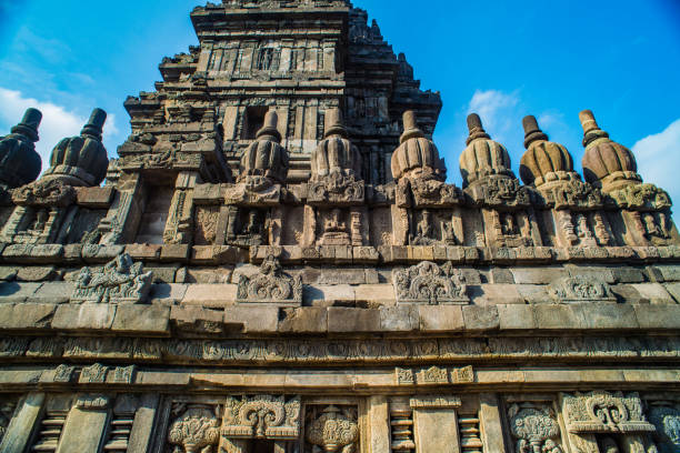 istock Prambanan or Candi Rara Jonggrang is a Hindu temple compound in Java, Indonesia, dedicated to the Trimurti: the Creator (Brahma), the Preserver (Vishnu) and the Destroyer (Shiva) 841978532