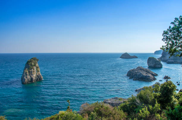istock Summer scene in Greece - Ionian Sea 841980998