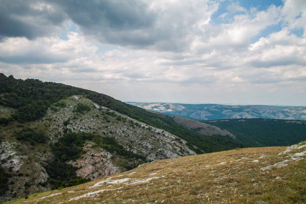 istock Rocky mountain landscape in Crimea, Russia 841990974