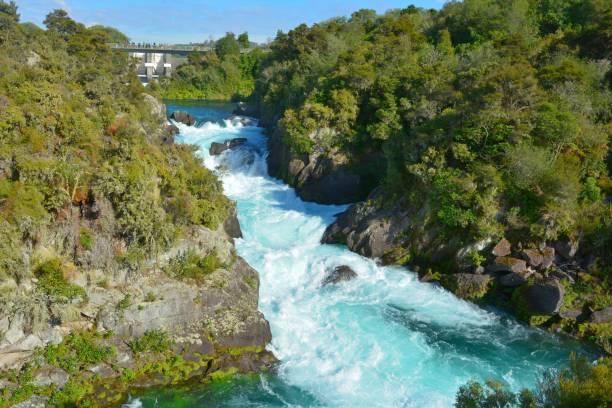 istock Aratiatia Rapids waterfall in New Zealand. 841994446
