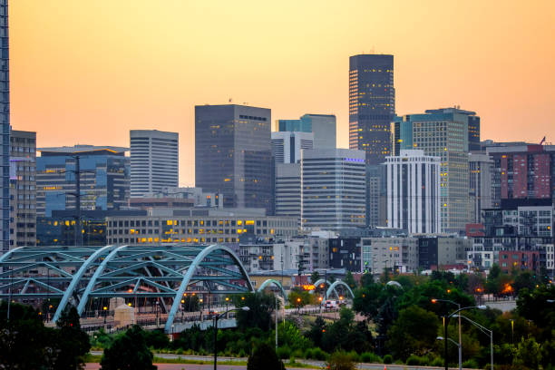 istock Denver, Colorado at dawn 842001856