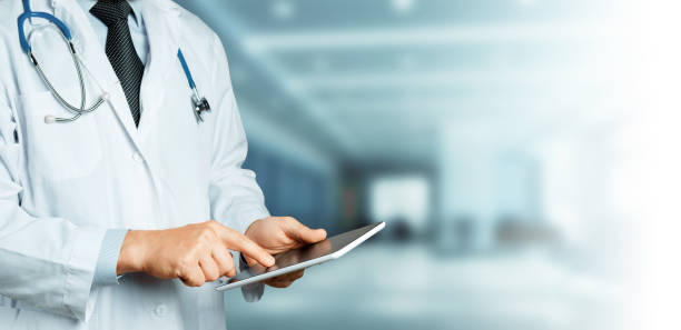 istock Doctor Using Digital Tablet. Healthcare Medicine Concept 842005018