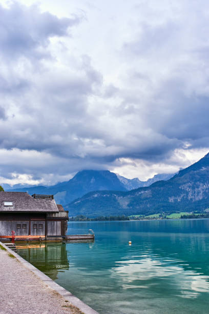 istock Lakeside at Wolfgangsee in Austria 842005662