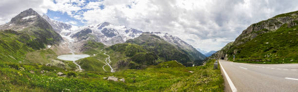 istock Susten road and glacier in Switzerland 842014668