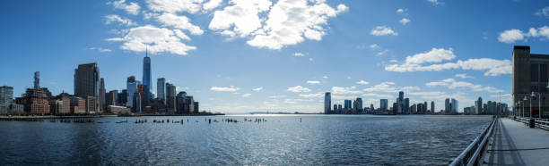 istock Views of the financial district from Tribeca (NYC) 842022060
