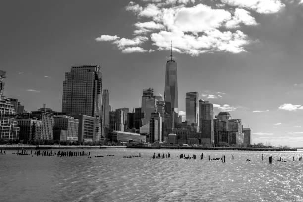 istock Views of the financial district from Tribeca (NYC) 842026652