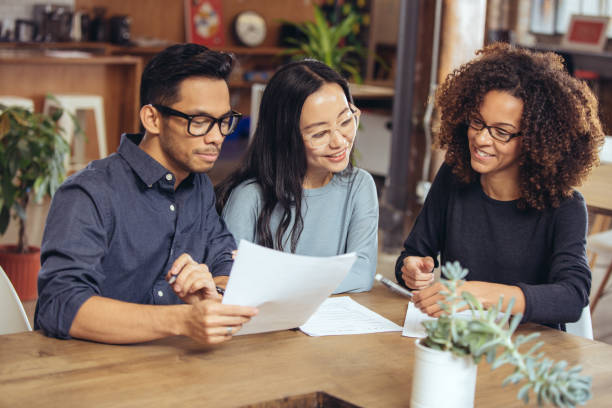 istock Couple getting financial advice 842054026