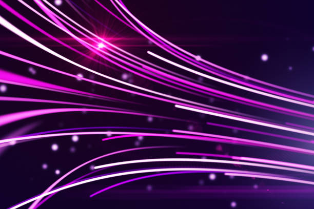 istock Pink space energy and particles 3d illustration 842082602