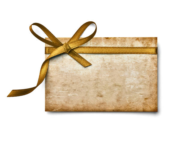 istock ribbon bow card note chirstmas celebration greeting 842085336