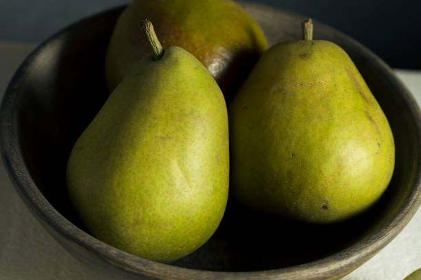 istock Raw Green Organic Seckel Pears 842085378
