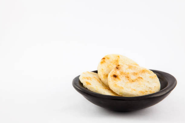 istock Roasted traditional Colombian corn arepa 842086956