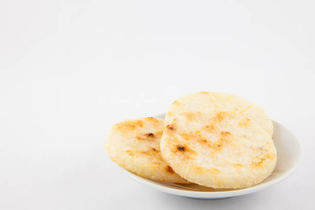 istock Roasted traditional Colombian corn arepa 842089050