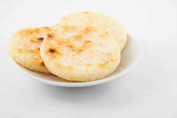 istock Roasted traditional Colombian corn arepa 842089090