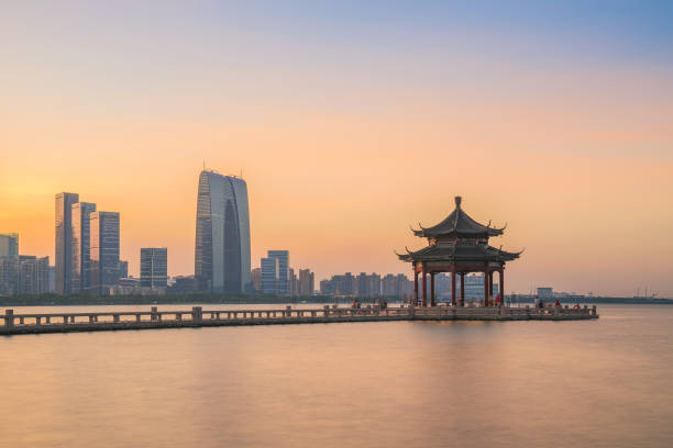 istock city scenery and architectural appearance In China 842089112