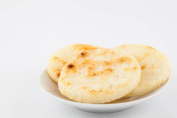 istock Roasted traditional Colombian corn arepa 842089146