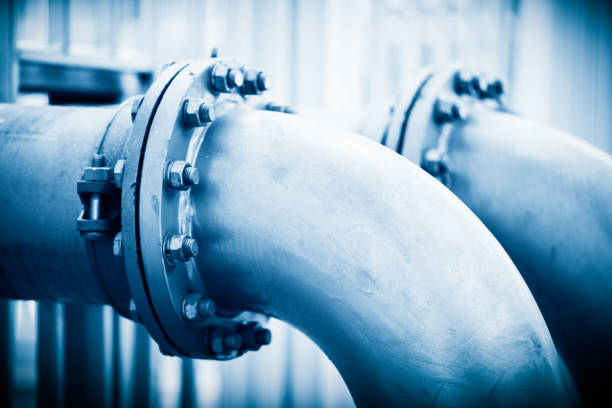 istock Water Pipeline in Water Treatment Plant 842089676