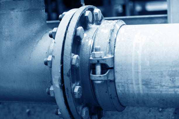 istock Water Pipeline in Water Treatment Plant 842089690