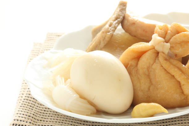 istock Japanese winter food, Oden simmered fish cake 842097920