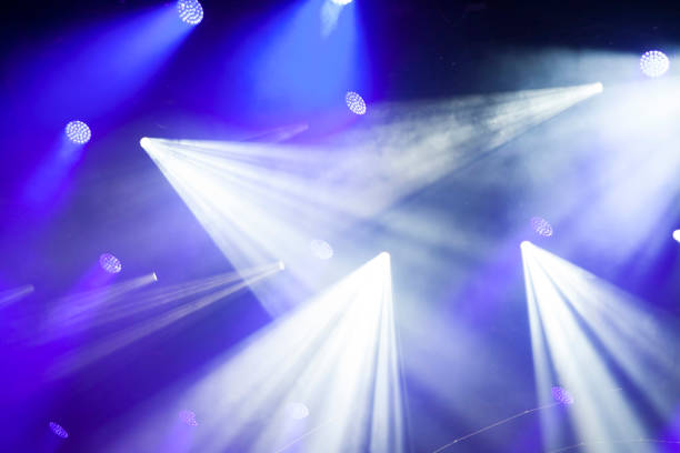 istock Reflector lights at a music festival 842108272