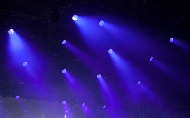 istock Reflector lights at a music festival 842108672