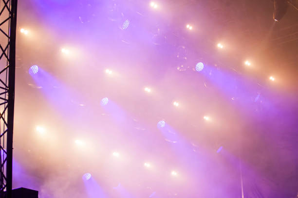 istock Reflector lights at a music festival 842110320