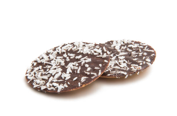 istock Cookies in chocolate isolated 842115898