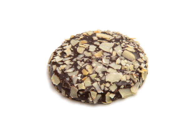 istock Cookies in chocolate isolated 842134098