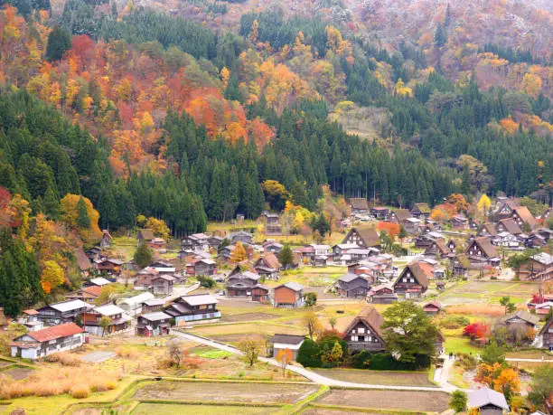 Autumn in Japan Shirakawa-go