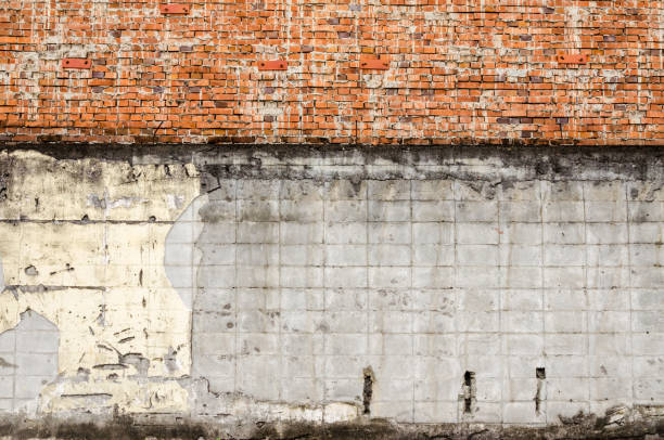 istock Old brick wall in a background image: grunge background 842141444