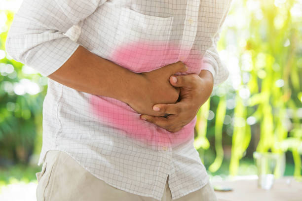 istock Businessman stomachache 842144010