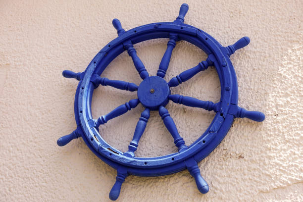 Boat Steering Wheel on the wall