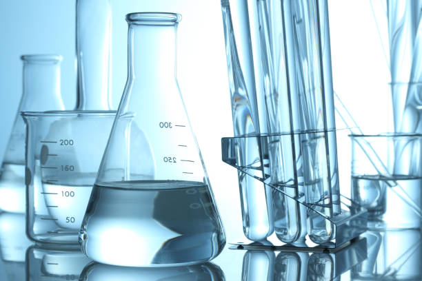 laboratory test tubes Different laboratory glassware beaker stock pictures, royalty-free photos & images