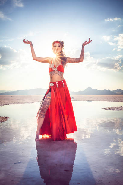 istock Beautiful Belly Dancer Portrait 842147864